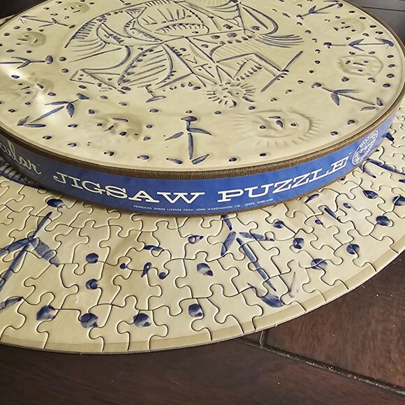 Vintage 1965 Springbok THE CAVALIER Picasso Art Round 100% COMPLETE Puzzle C920 - Picture 8 of 11